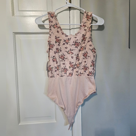 Wallflower Floral One Piece - Pink - Picture 4 of 4